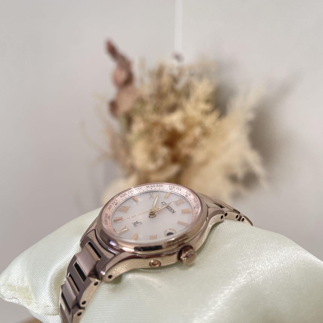 CITIZEN XC 腕時計 ローズゴールド　EC1164-53W