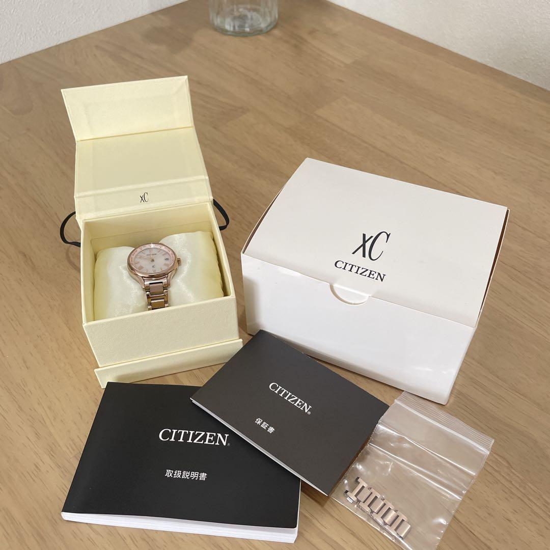 CITIZEN XC 腕時計 ローズゴールド　EC1164-53W