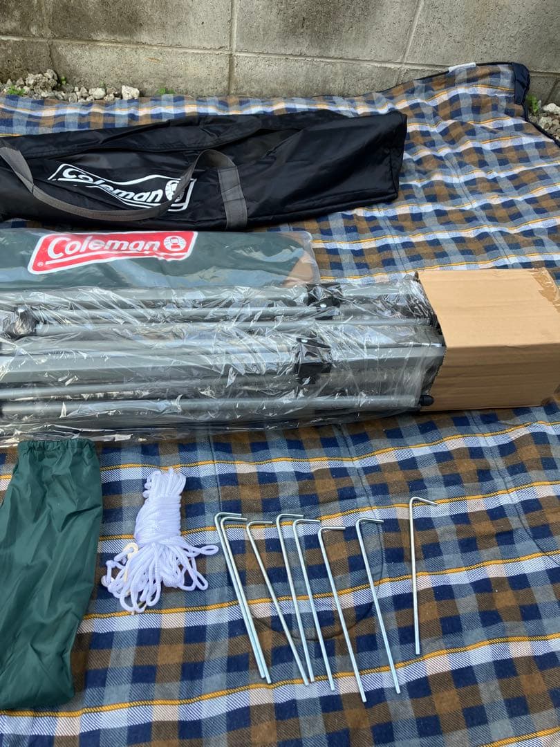 【新品】コールマン イージーキャノピーST/220(グリーン)