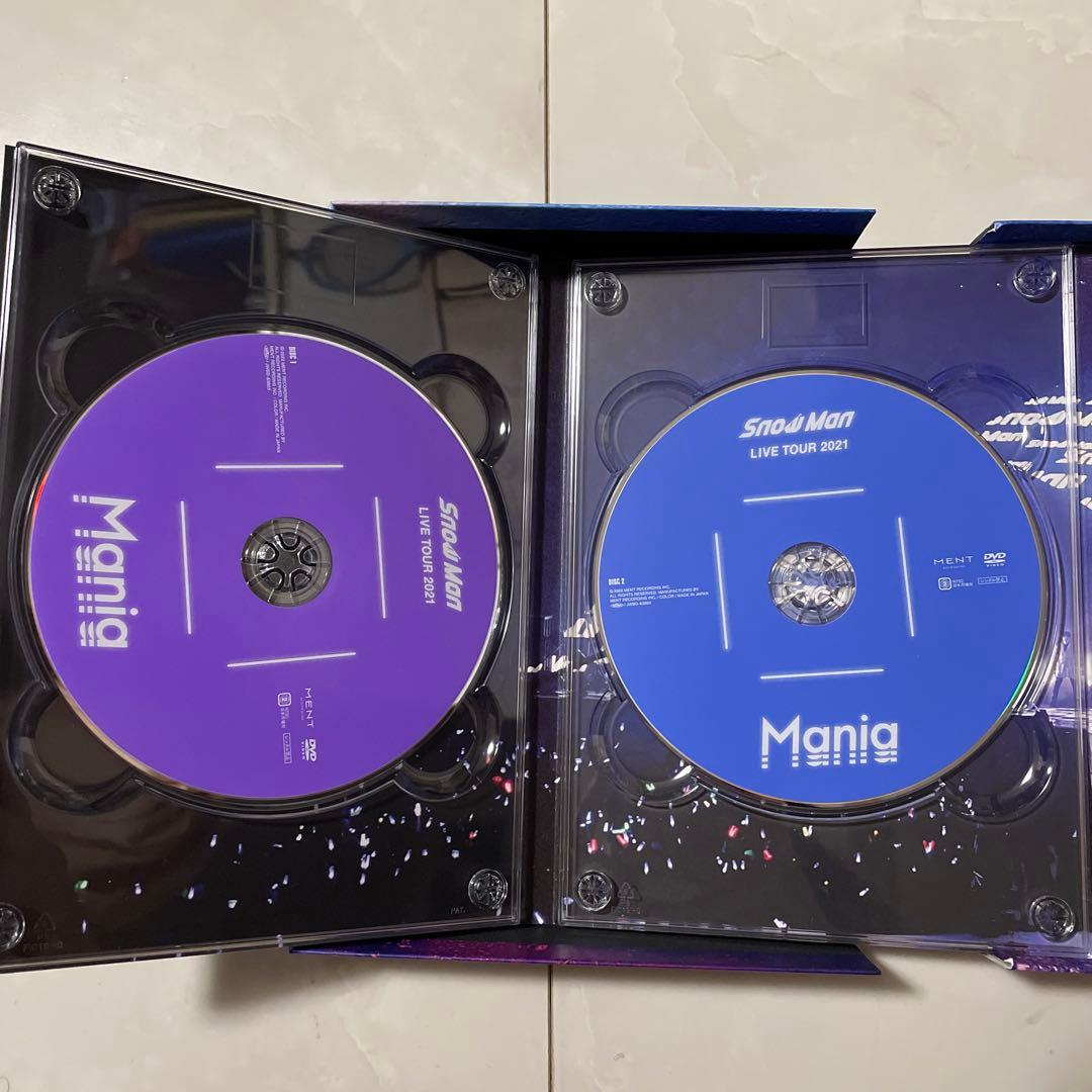 Man LIVE TOUR 2021 Mania 初回盤 通常盤DVD