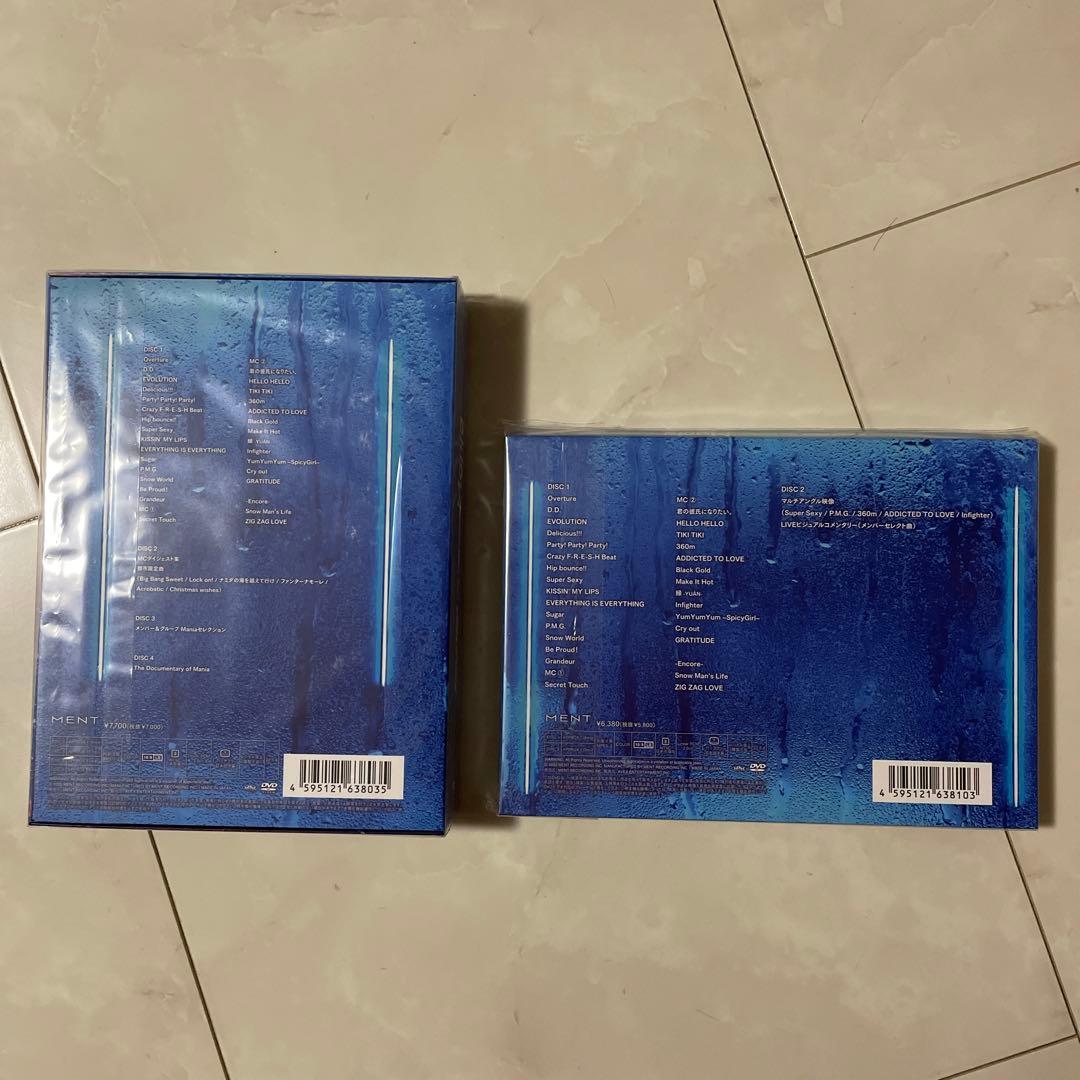 Man LIVE TOUR 2021 Mania 初回盤 通常盤DVD