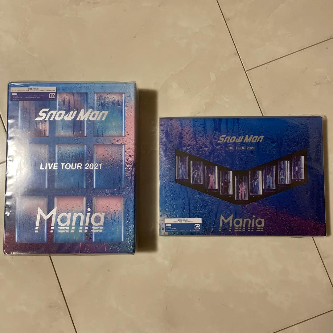 Man LIVE TOUR 2021 Mania 初回盤 通常盤DVD