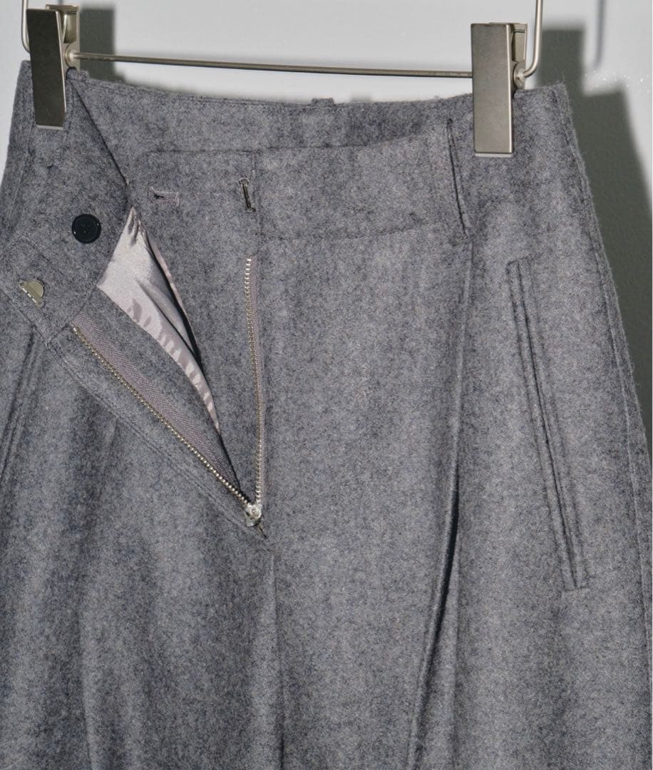 【TODAYFUL】ウールペインターパンツ グレー 38