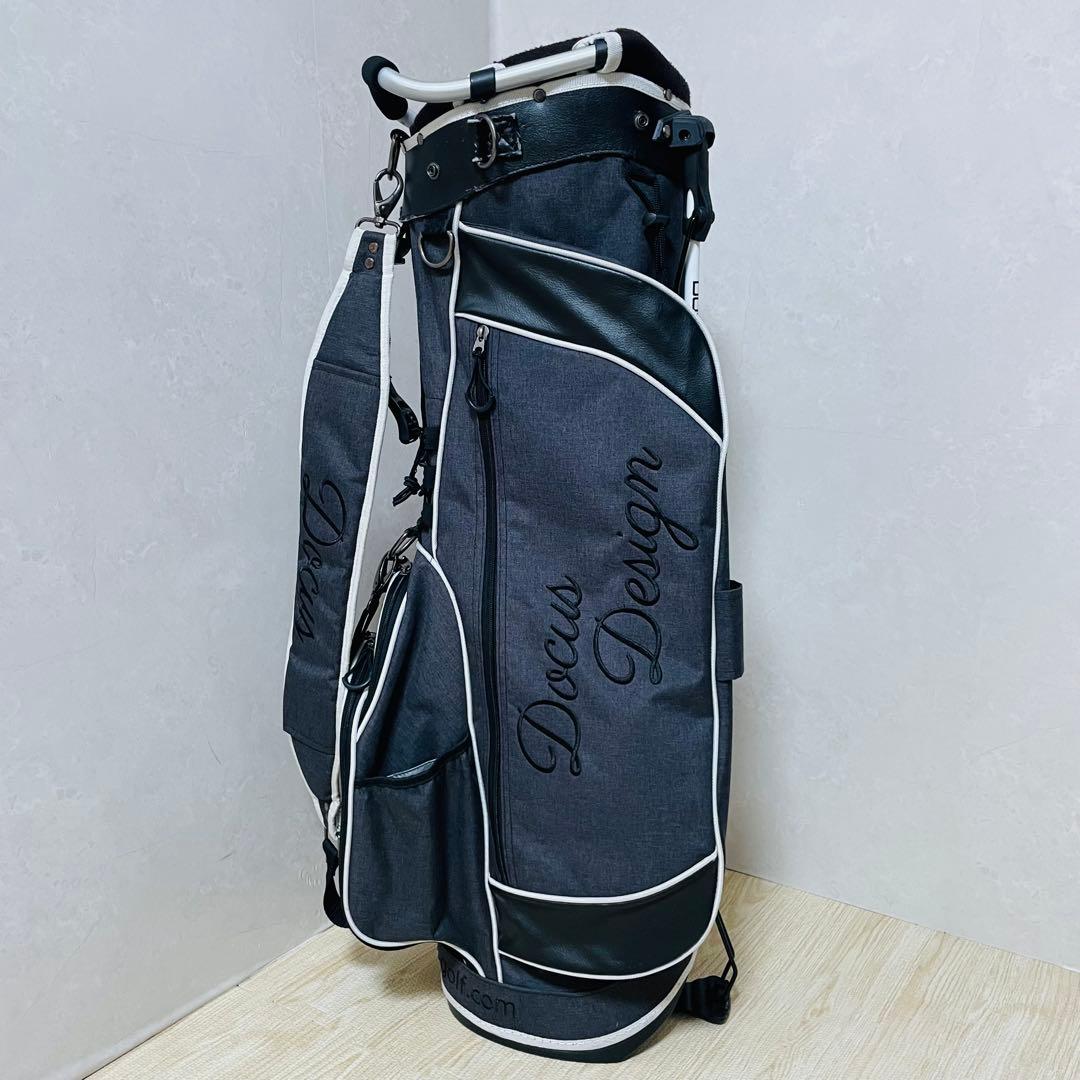 DOCUS キャディバッグ　スタンドツアーバッグ　アイアンカバー付