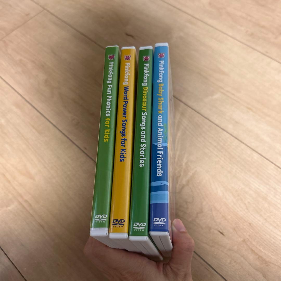 Pinkfong DVD 4枚セット 幼児向け