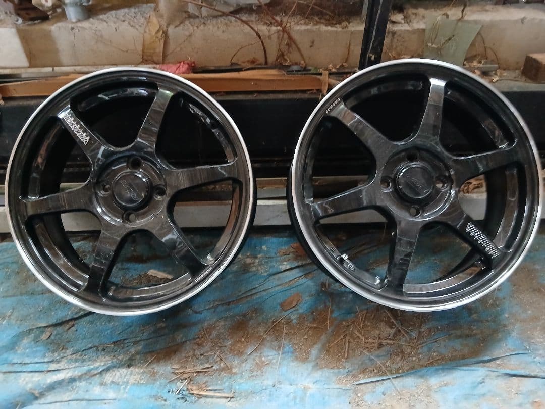 RAYS 16インチ ブラック ホイール 5スポーク