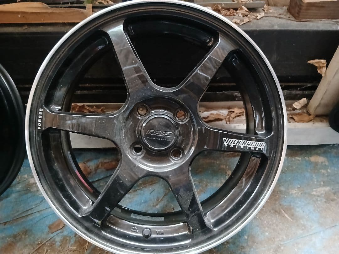 RAYS 16インチ ブラック ホイール 5スポーク