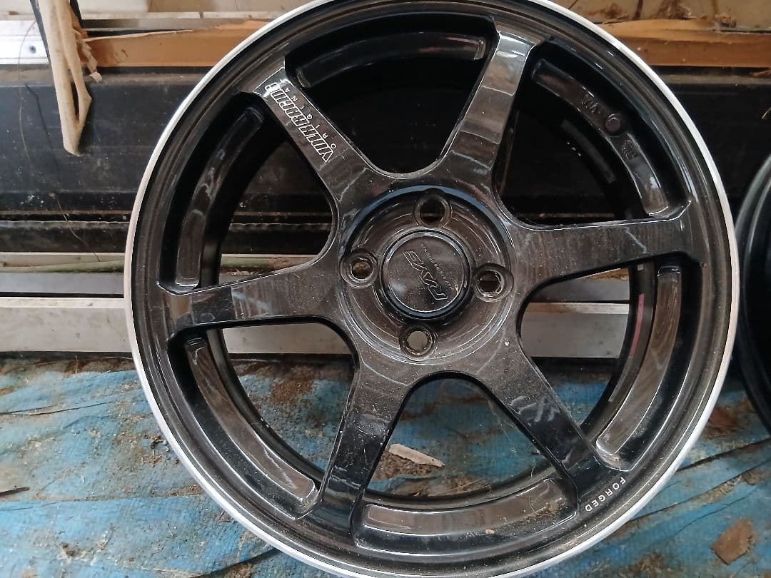 RAYS 16インチ ブラック ホイール 5スポーク