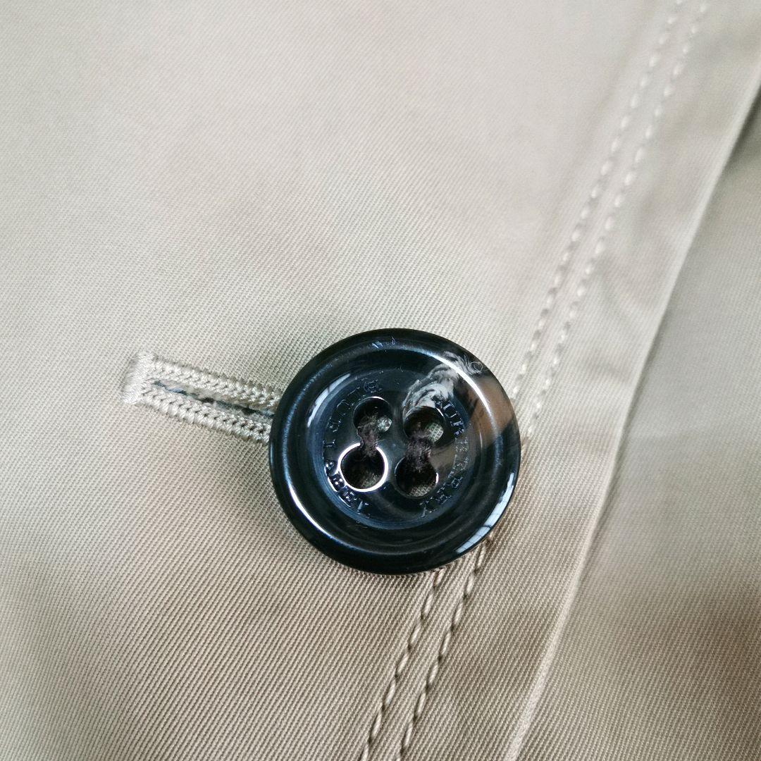 バーバリーブルーレーベル トレンチコート ベルト ノバチェック 40 ベージュ