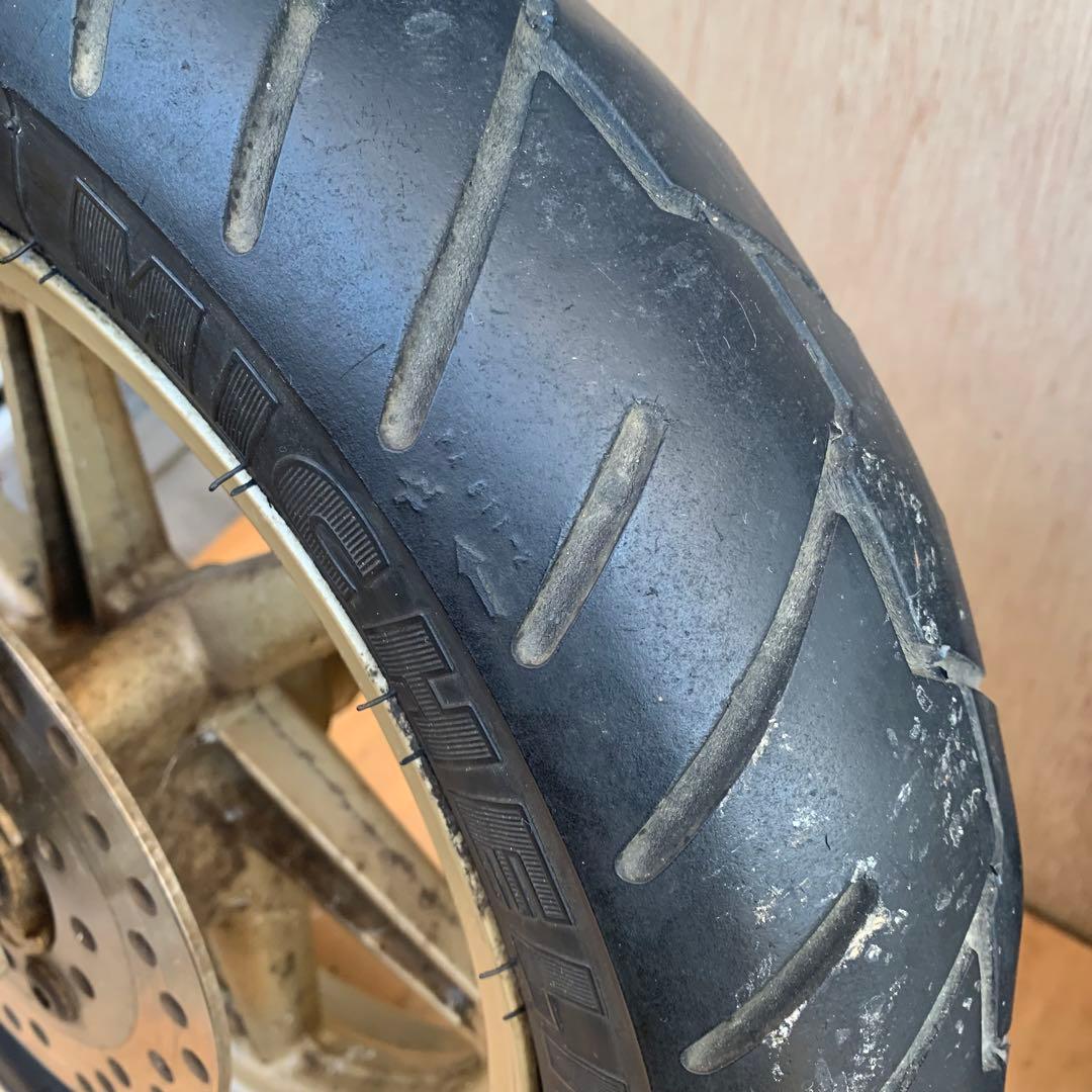 ディオ AF34 35ZX仕様純正金ホイール ディスク前後足回りセット