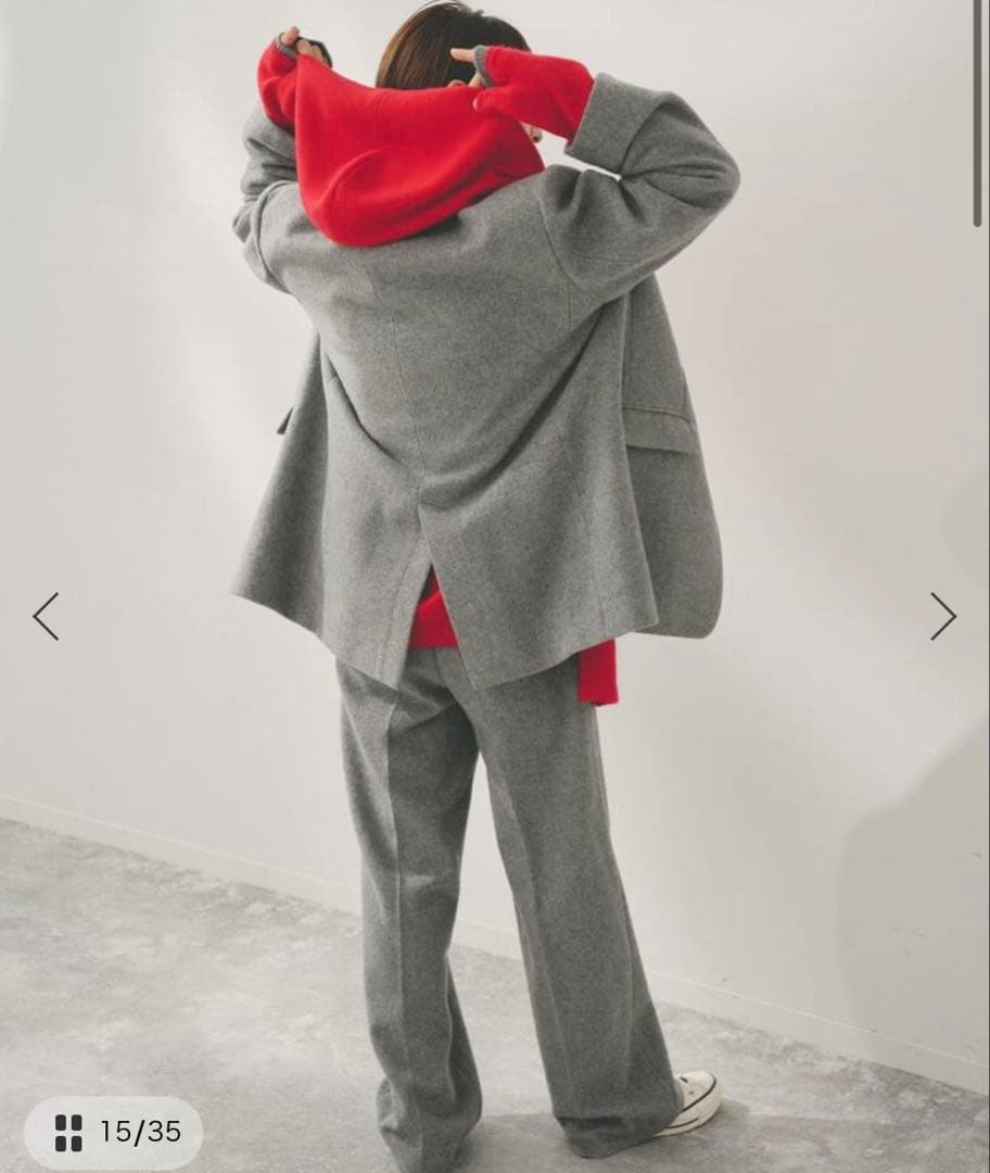 【新品・完売商品】Higuchi*Sカシミヤ混フードマフラー