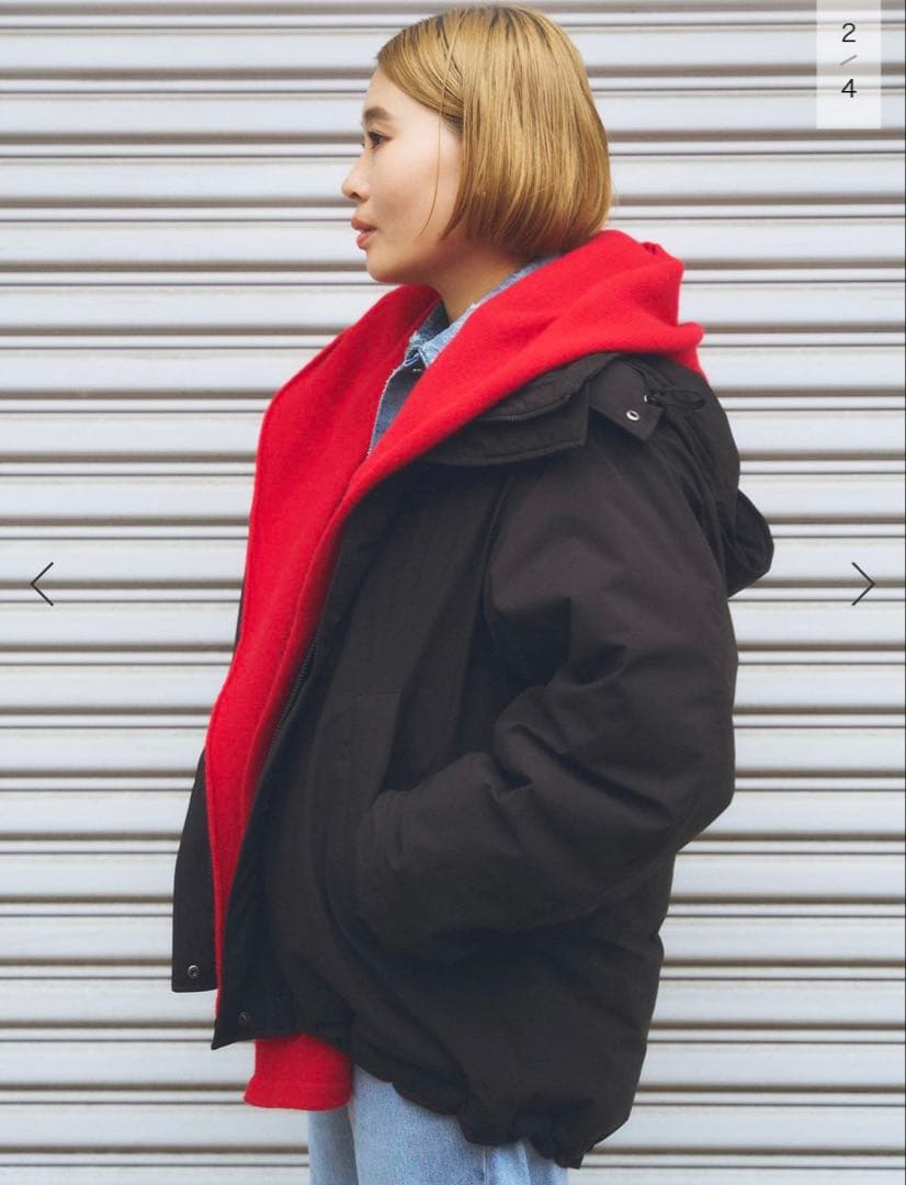 【新品・完売商品】Higuchi*Sカシミヤ混フードマフラー