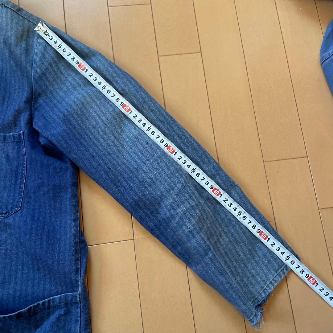 70s 80s ヴィンテージ フレンチ モールスキンジャケット ユーロ 古着