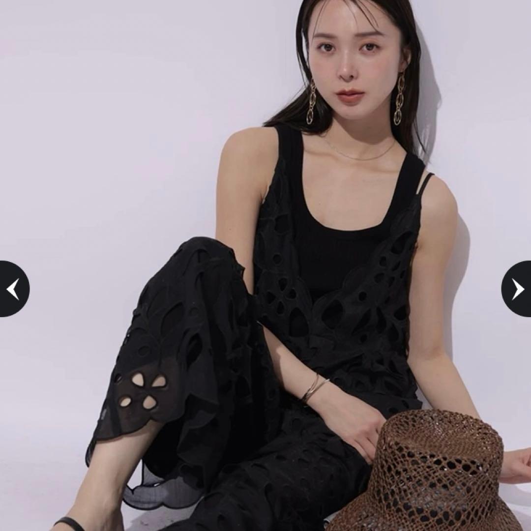 Mystrada エンブロイダリーロンパース