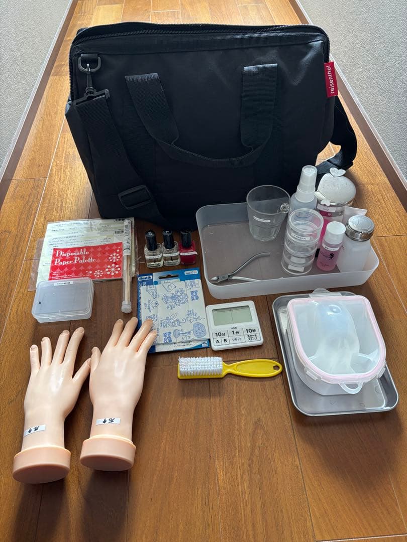 ネイル検定セット　バッグ付き