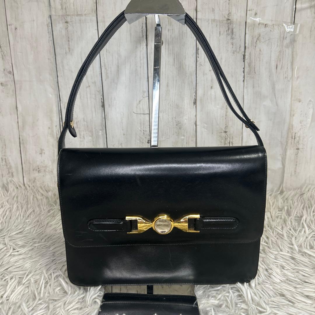 GUCCI ヴィンテージ レザー ワンハンド バッグ ショルダーバッグ