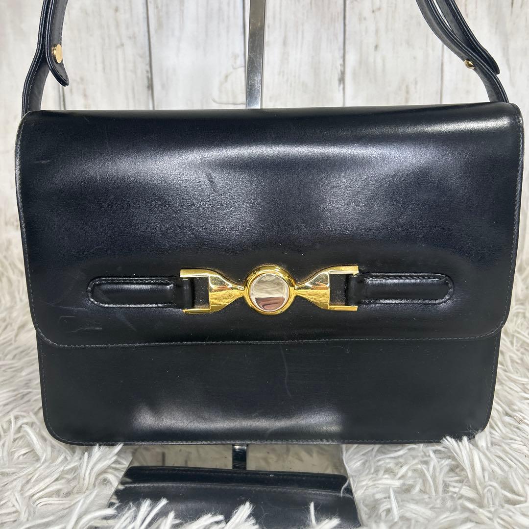 GUCCI ヴィンテージ レザー ワンハンド バッグ ショルダーバッグ