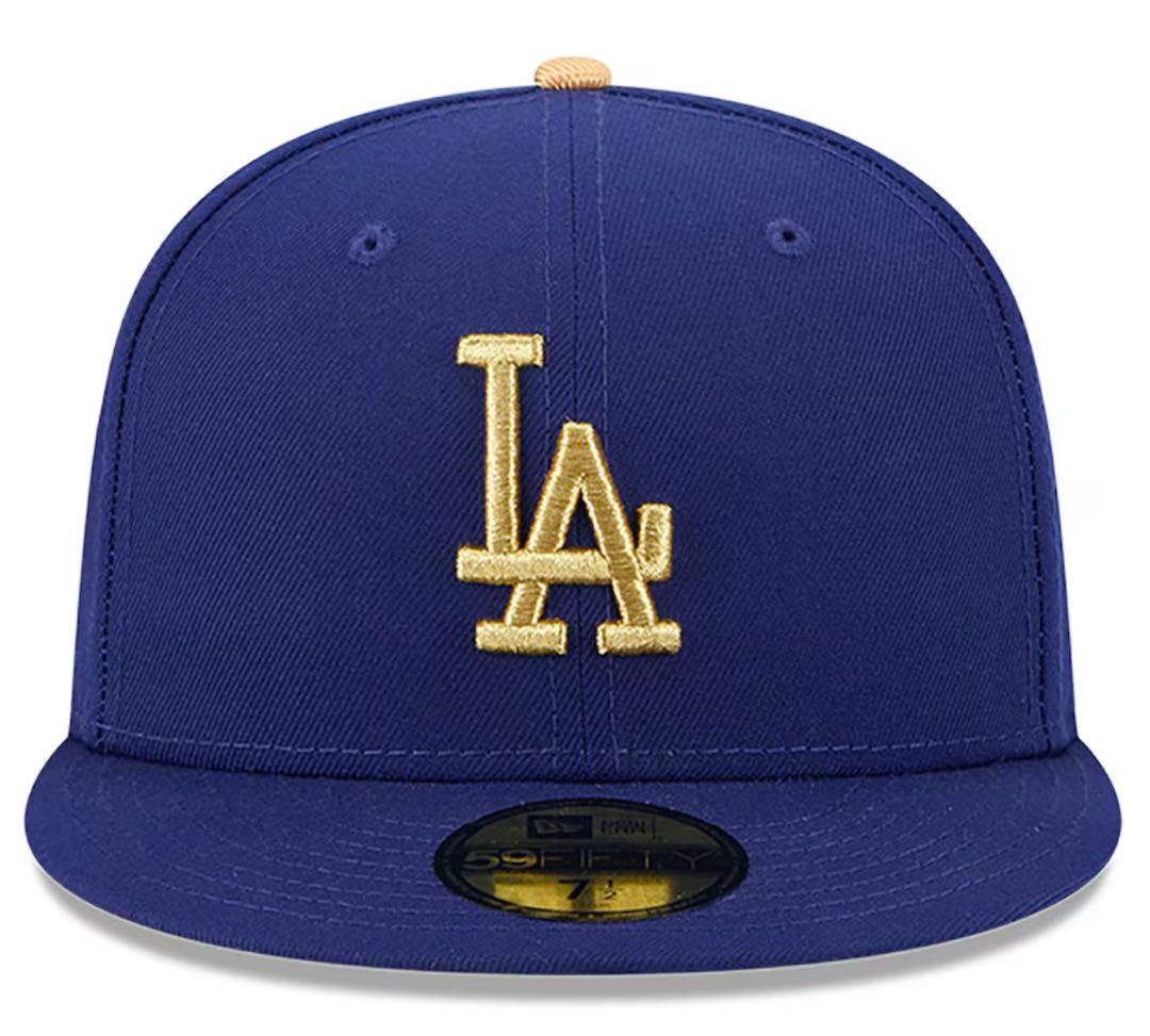 ドジャース 59FIFTY キャップ 71/2 ゴールドコレクション 新品未使用