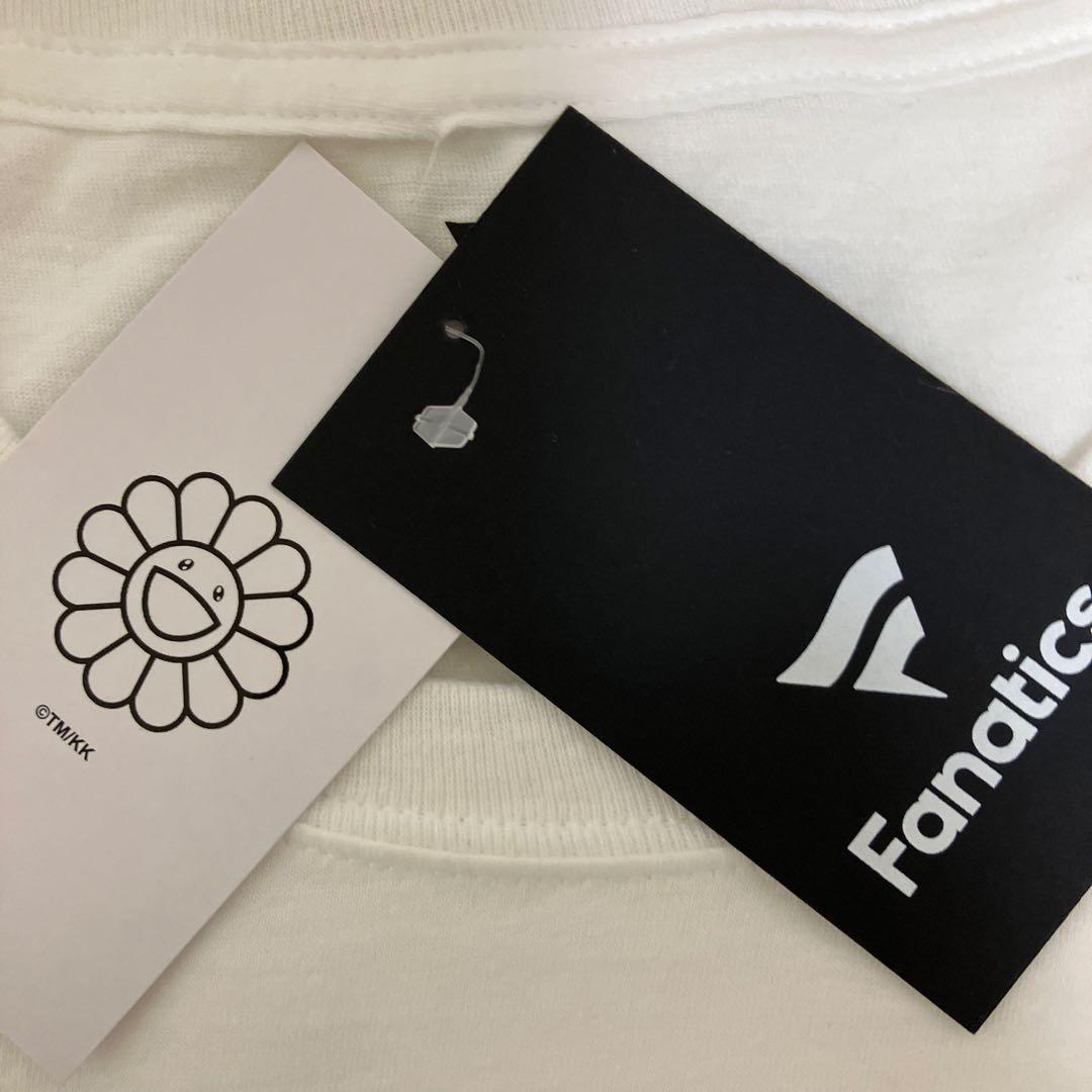 新作 村上隆 × ロサンゼルス・ドジャース コラボTシャツ 白 Lサイズ