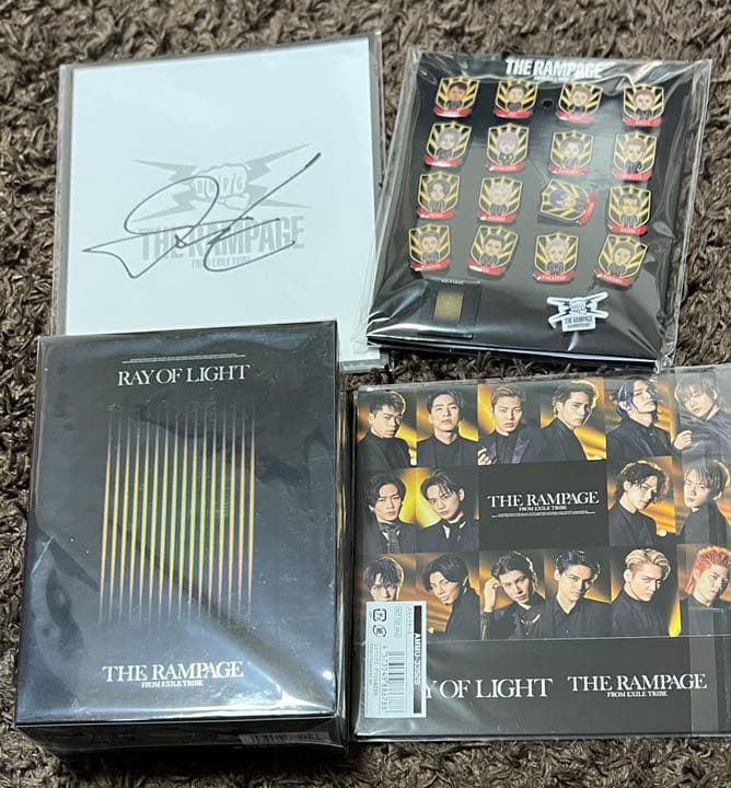 THE RAMPAGE☆RAY OF LIGHT 記念グッズ 北人直筆サイン付