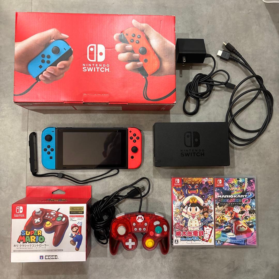 Nintendo Switch マリカ8 桃鉄 クラシックコントローラーセット