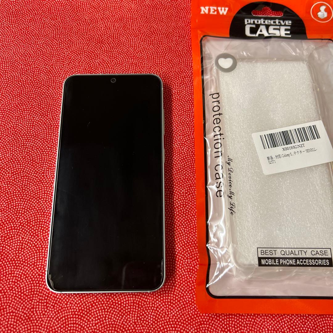 Samsung Galaxy S25 ミント 保護ケース付き