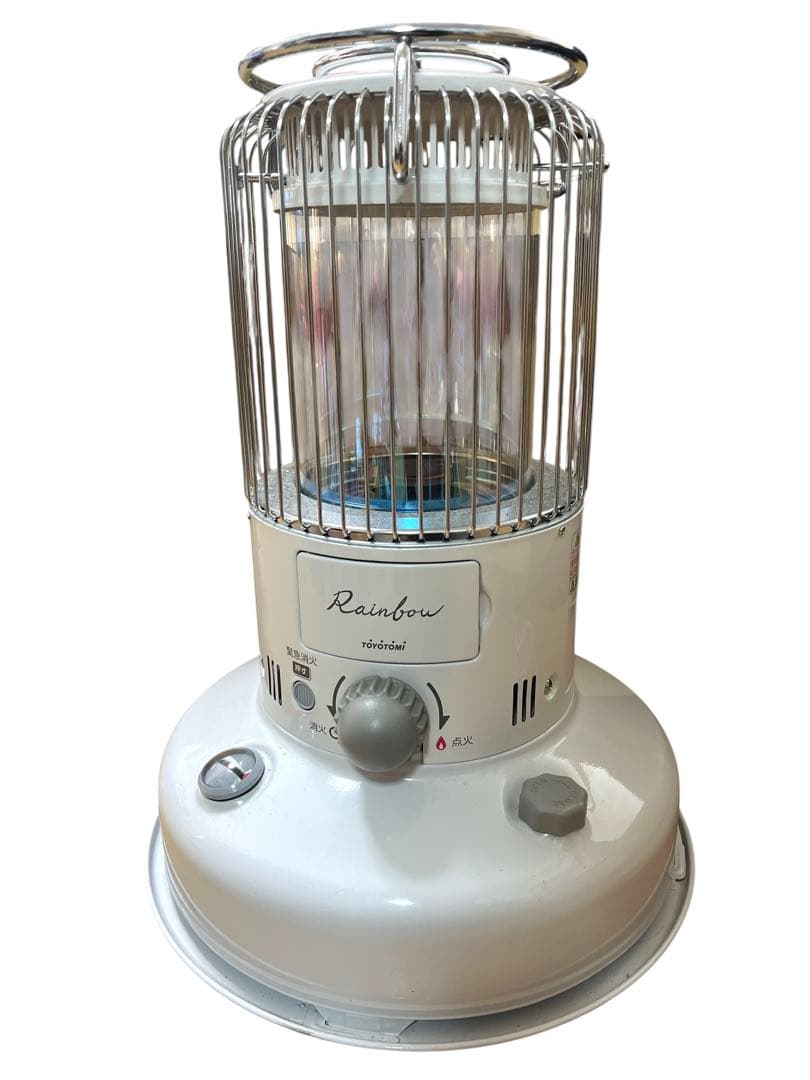 【極美品】トヨトミ　レインボー Rainbow ストーブ ホワイト 2023年製