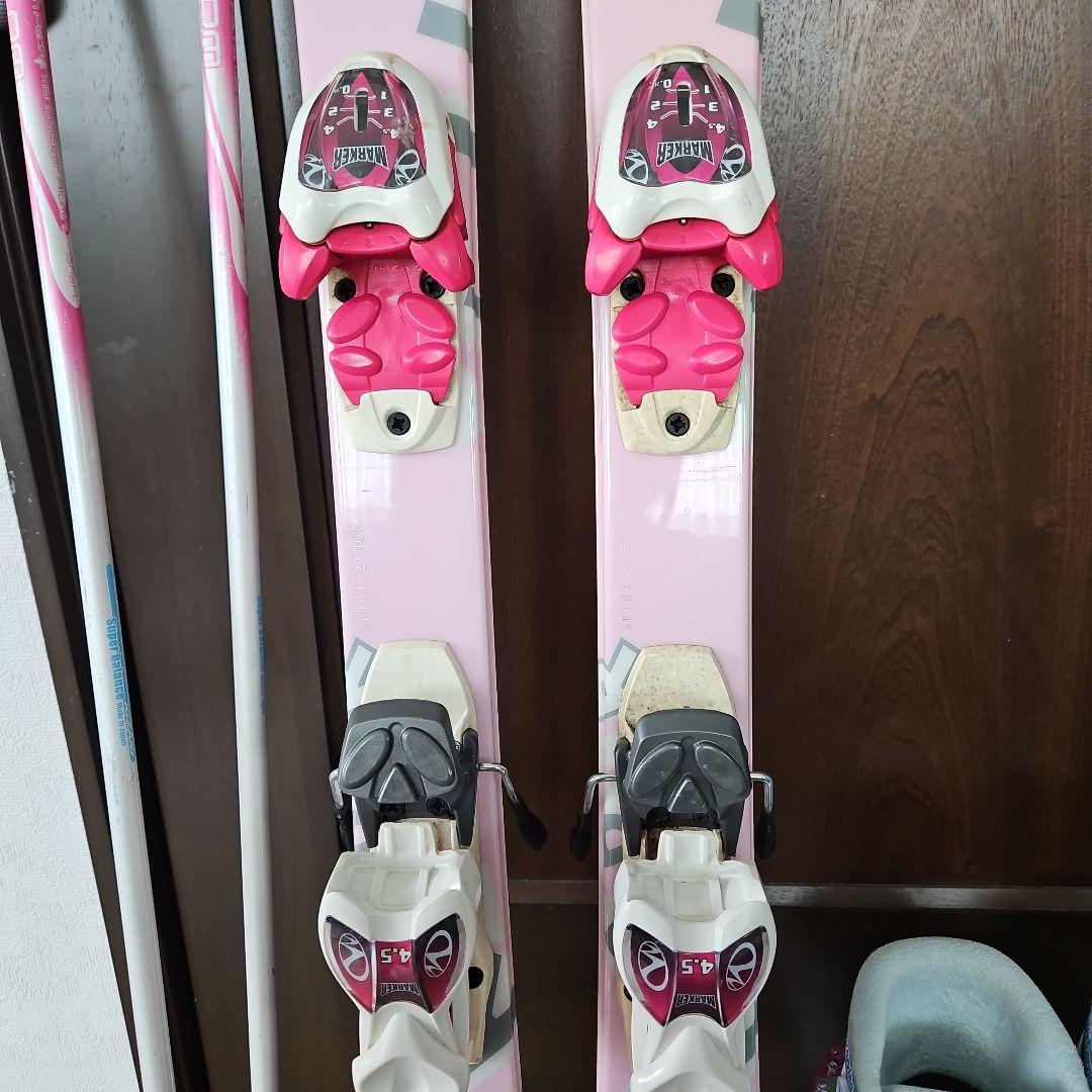 スキー板とブーツセット　110サイズ