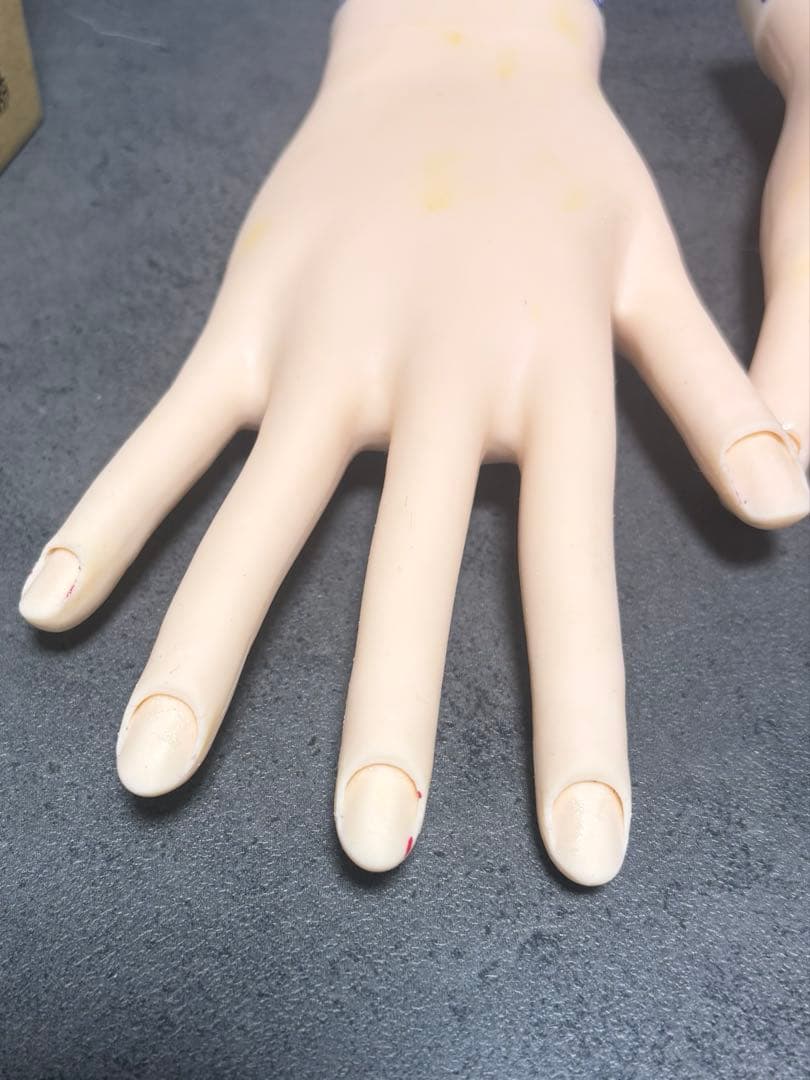 ネイル ネイル検定　認定ハンド✖️2つ