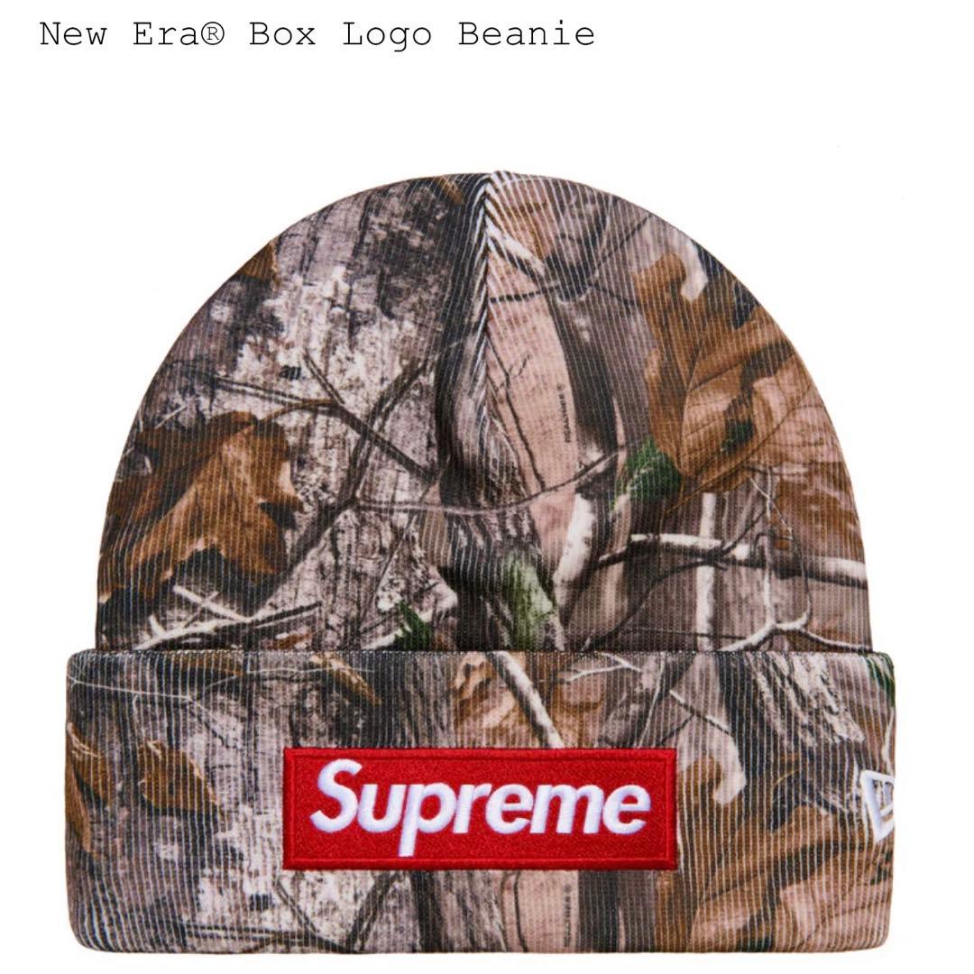 帽子 Supreme New Era Box Logo Beanie Realtree