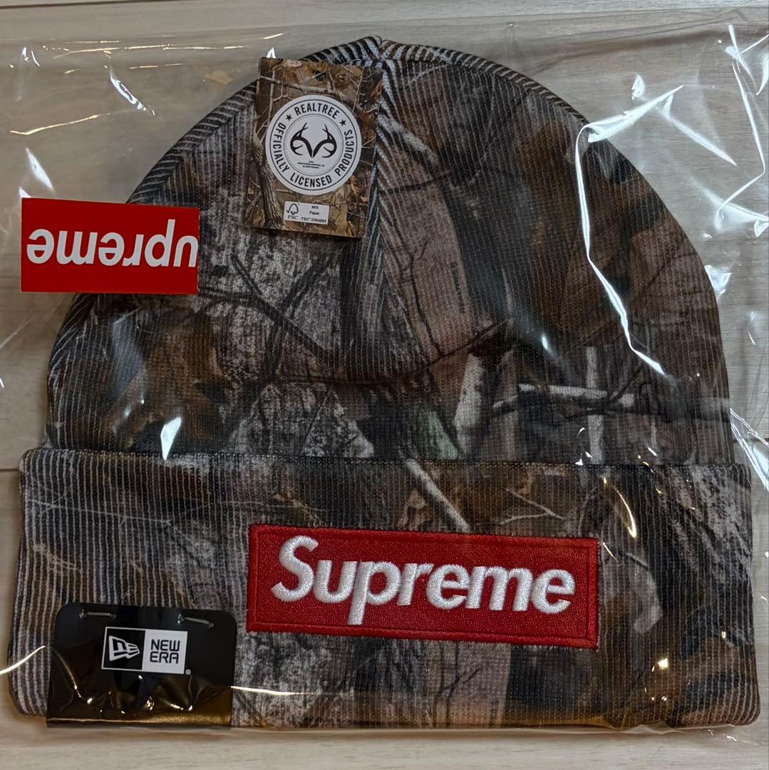 帽子 Supreme New Era Box Logo Beanie Realtree
