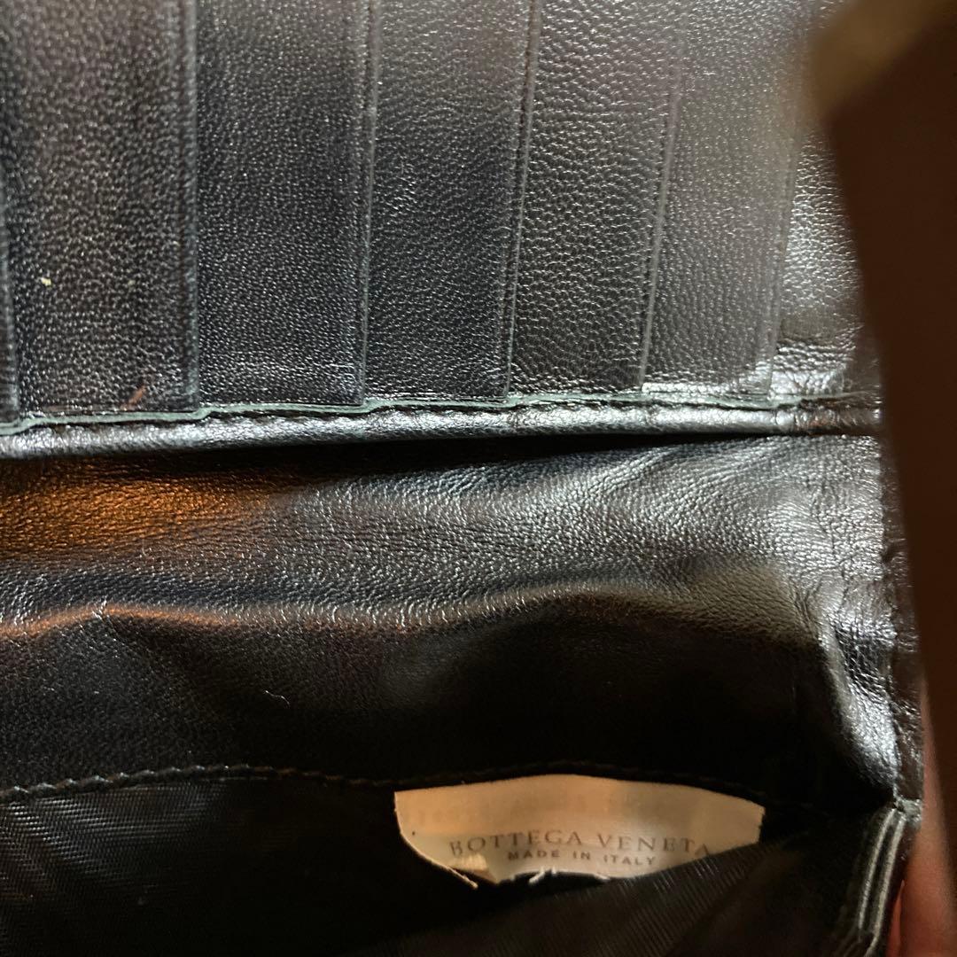 さ*え様 値下げ人気ブランド ボッテガヴェネタ シックで高級感のあるレザー長財布