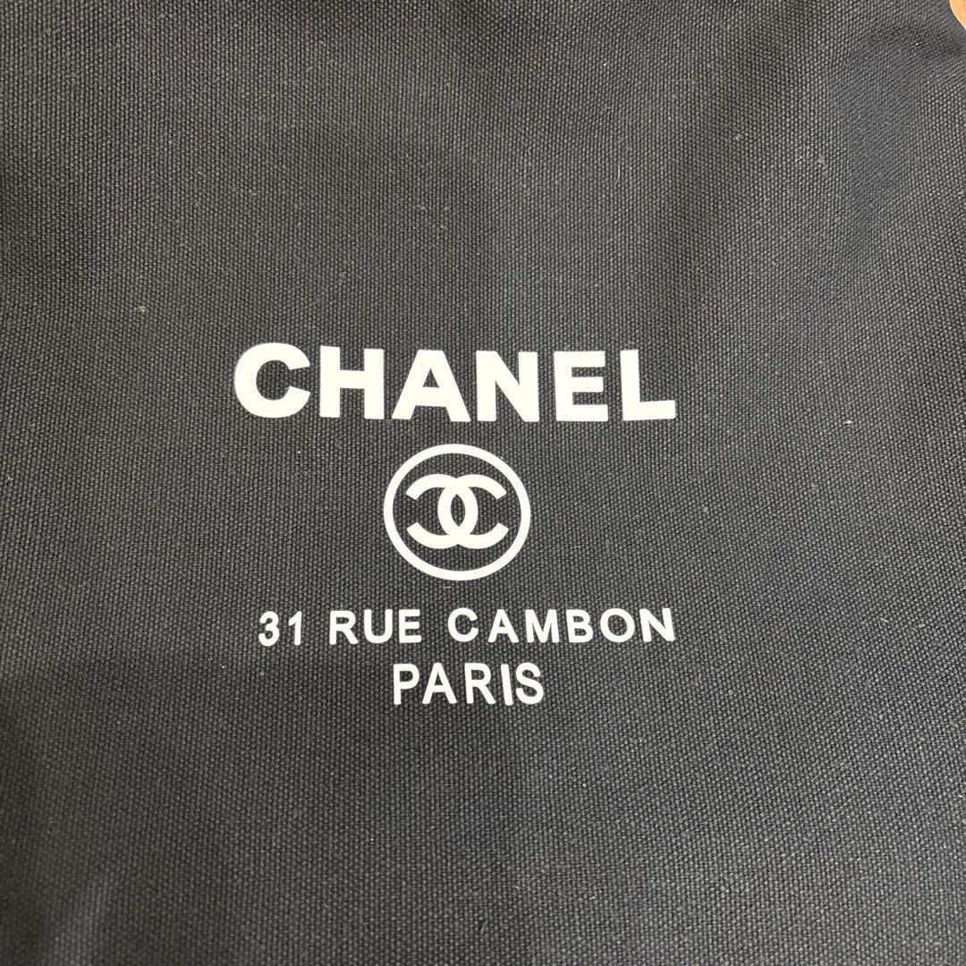 CHANELノベルティトートバッグ　ブラック
