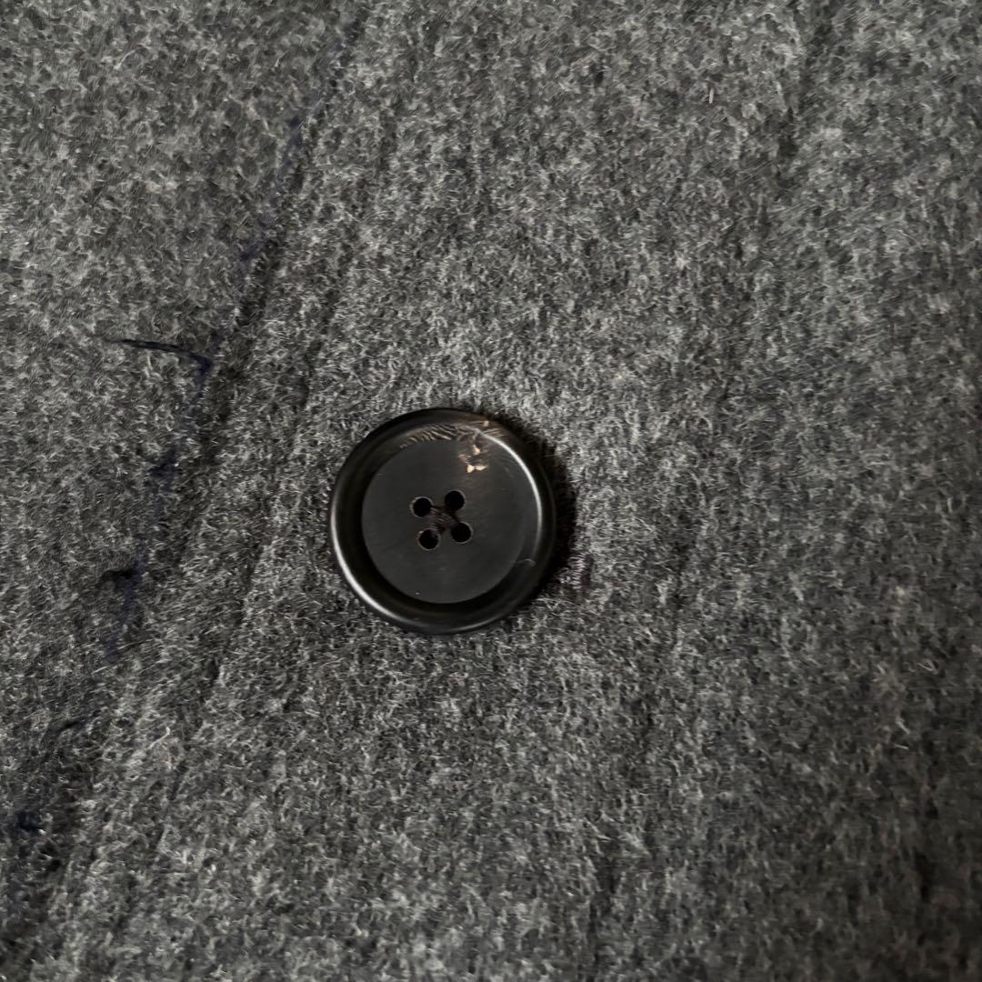 ポールスミス　ウールコート　ロングコート　ダブル　グレー　灰色　Ｌ