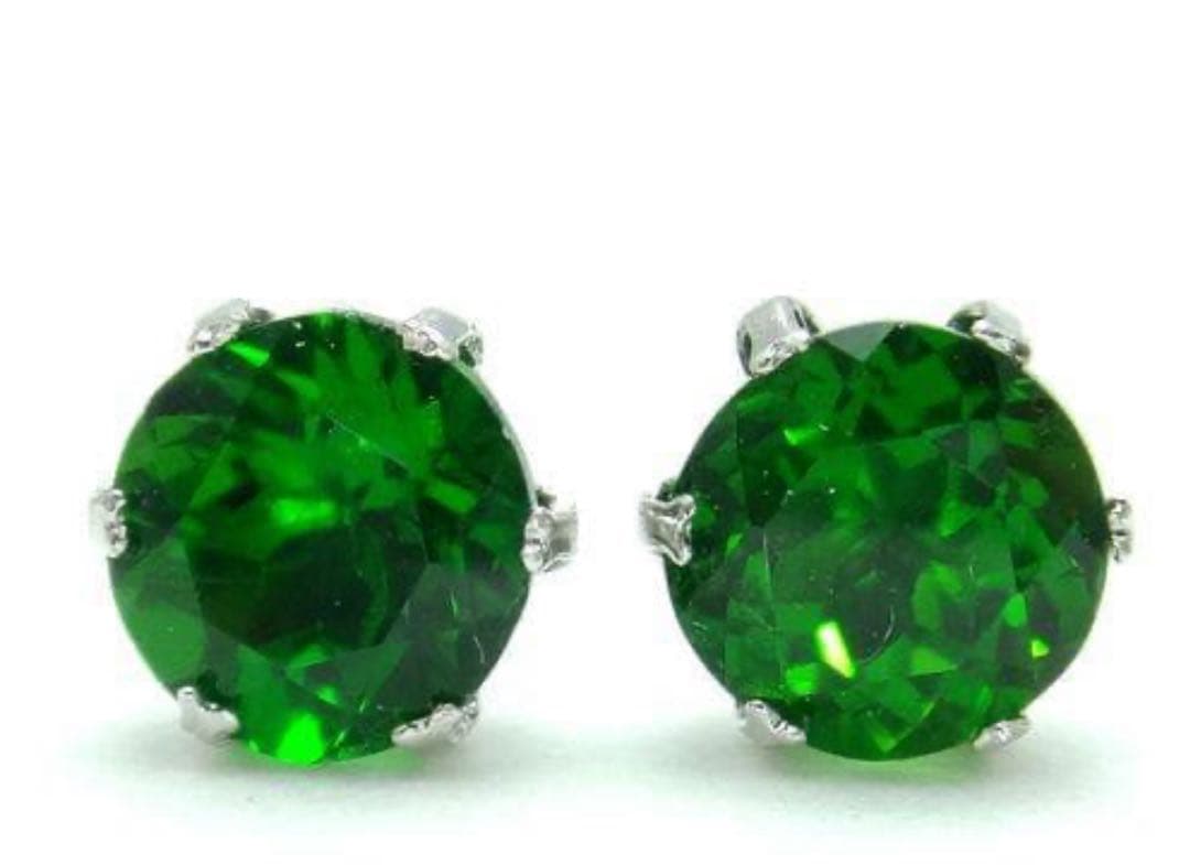 PT900クロムダイオプサイド ダイヤ ペンダントトップ ピアスSet