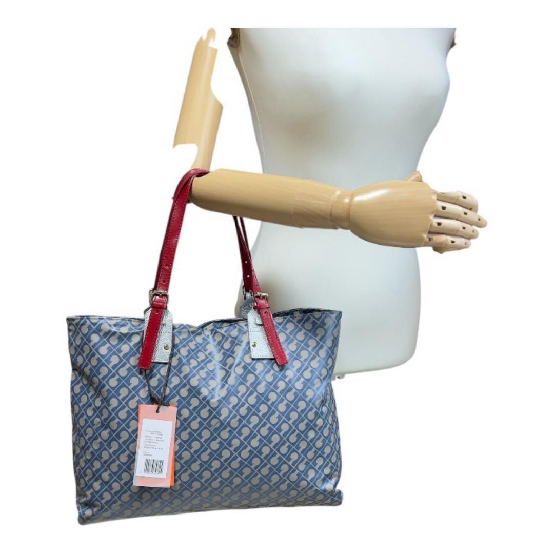 ゲラルディーニ トートバッグ PVC ポーチ付 2WAY 未使用級