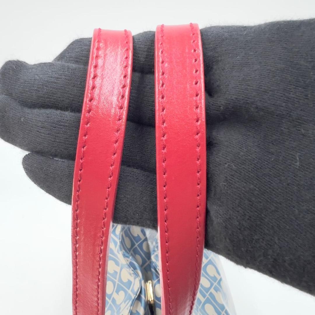 ゲラルディーニ トートバッグ PVC ポーチ付 2WAY 未使用級
