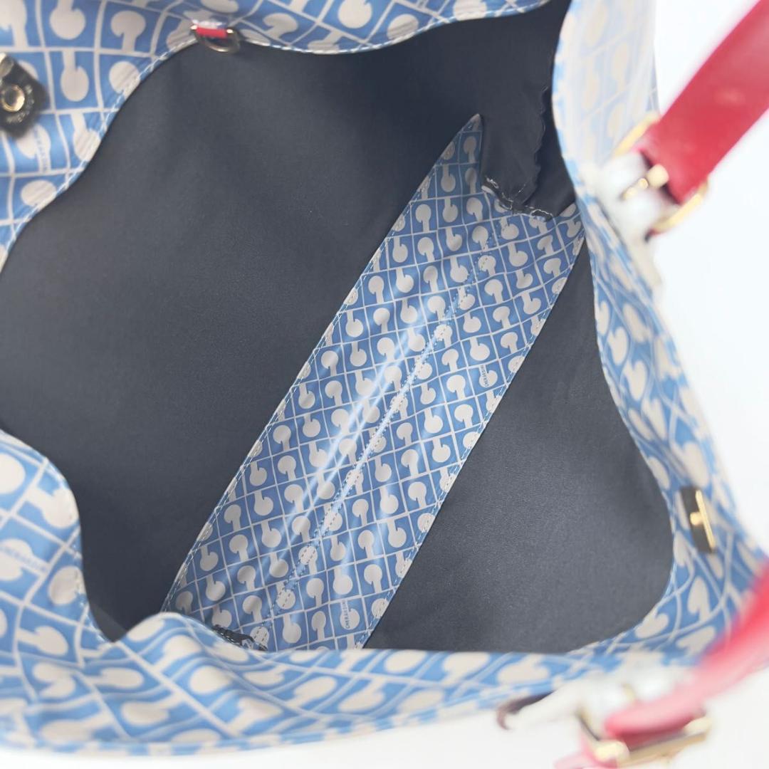 ゲラルディーニ トートバッグ PVC ポーチ付 2WAY 未使用級