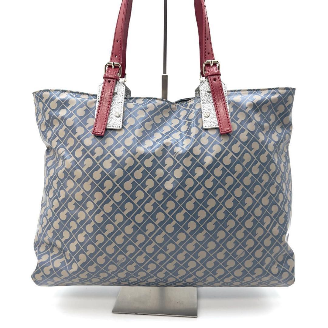 ゲラルディーニ トートバッグ PVC ポーチ付 2WAY 未使用級