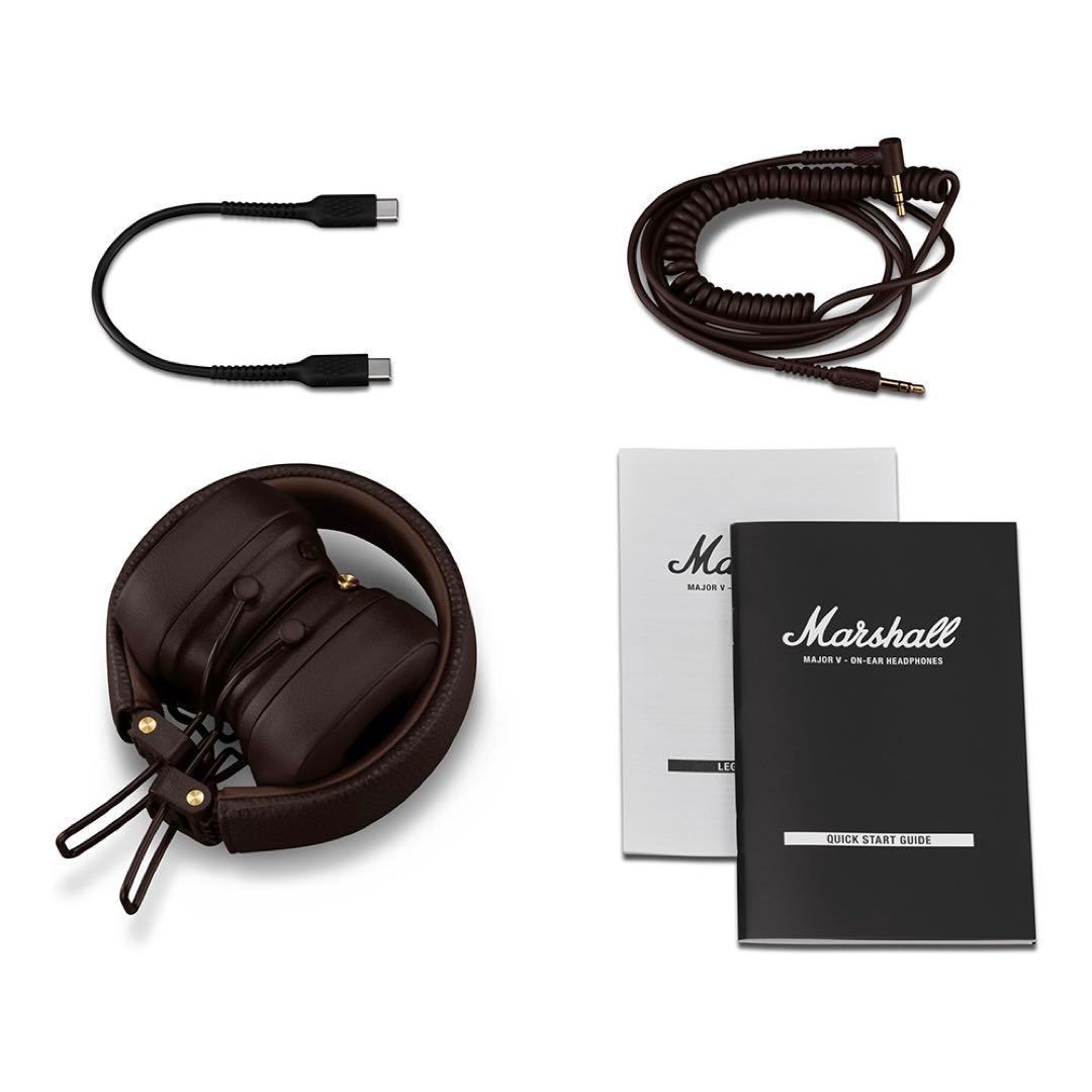 【新品未開封】Marshall マーシャル MAJOR. Ⅴ ブラウン