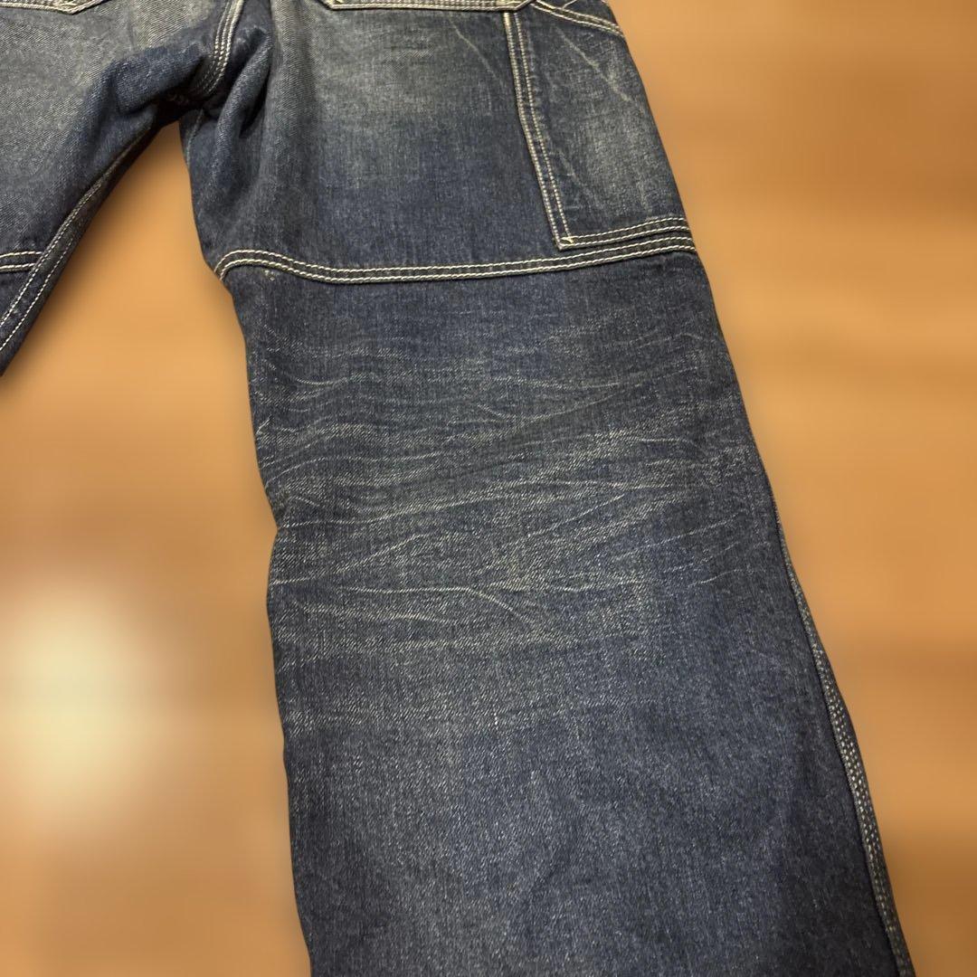 DENIME ペインターパンツワークパンツ インディゴ