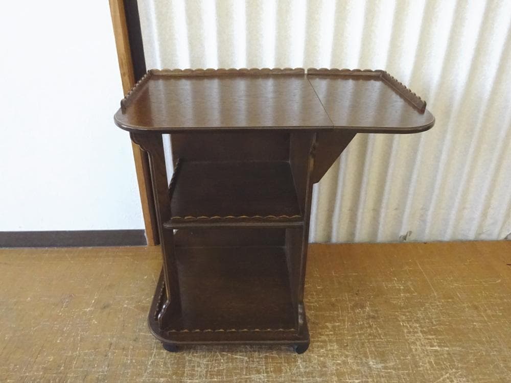 パリの雑貨屋　F-83　ダイニングワゴン　キッチンワゴン　キャスター付き