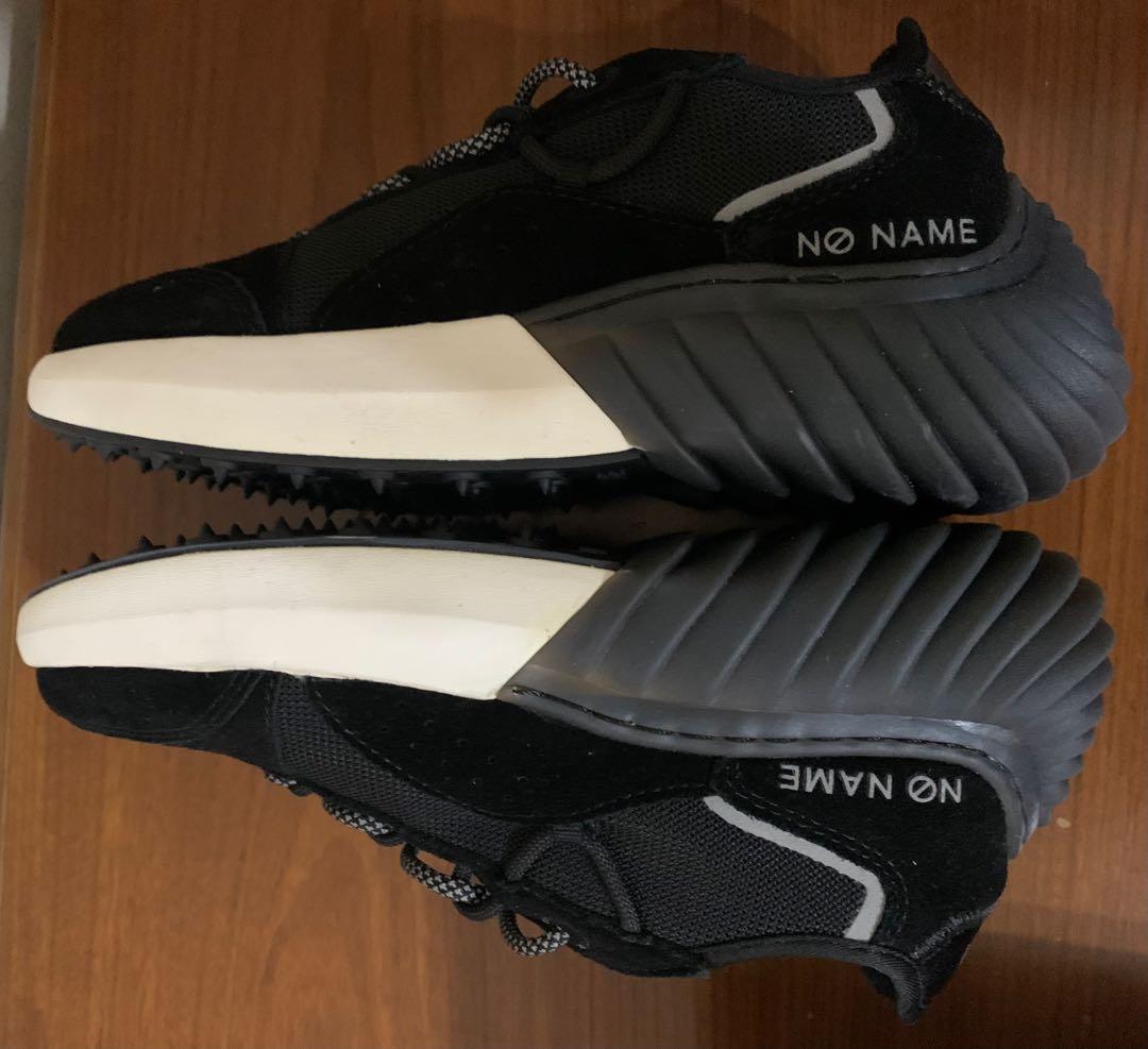 NO NAME スニーカー37 黒 スニーカー 厚底