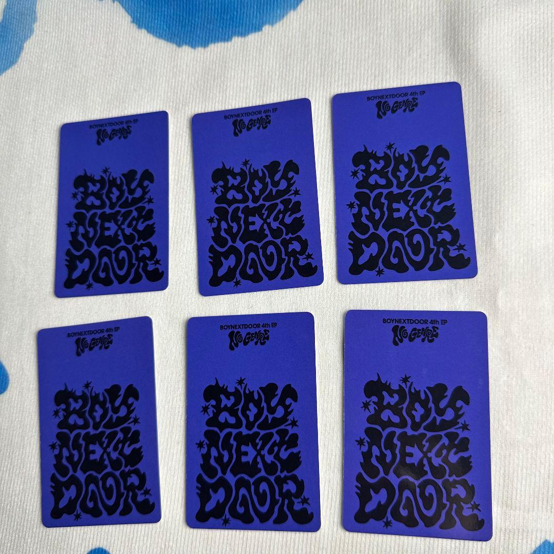 BOYNEXTDOOR TARGET アメリカ トレカ 6枚