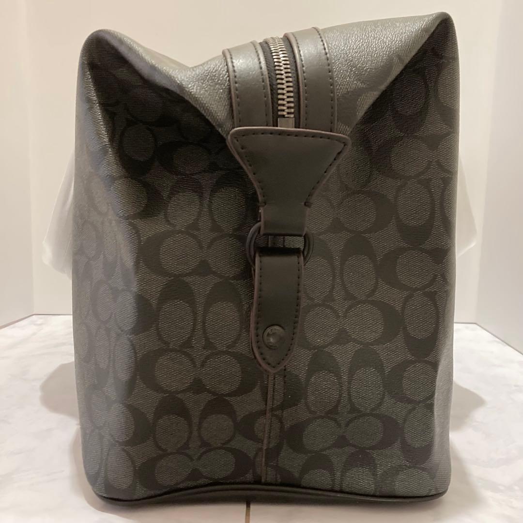 【新品未使用】大容量 COACH 2wayボストンバッグ ブラック F23207