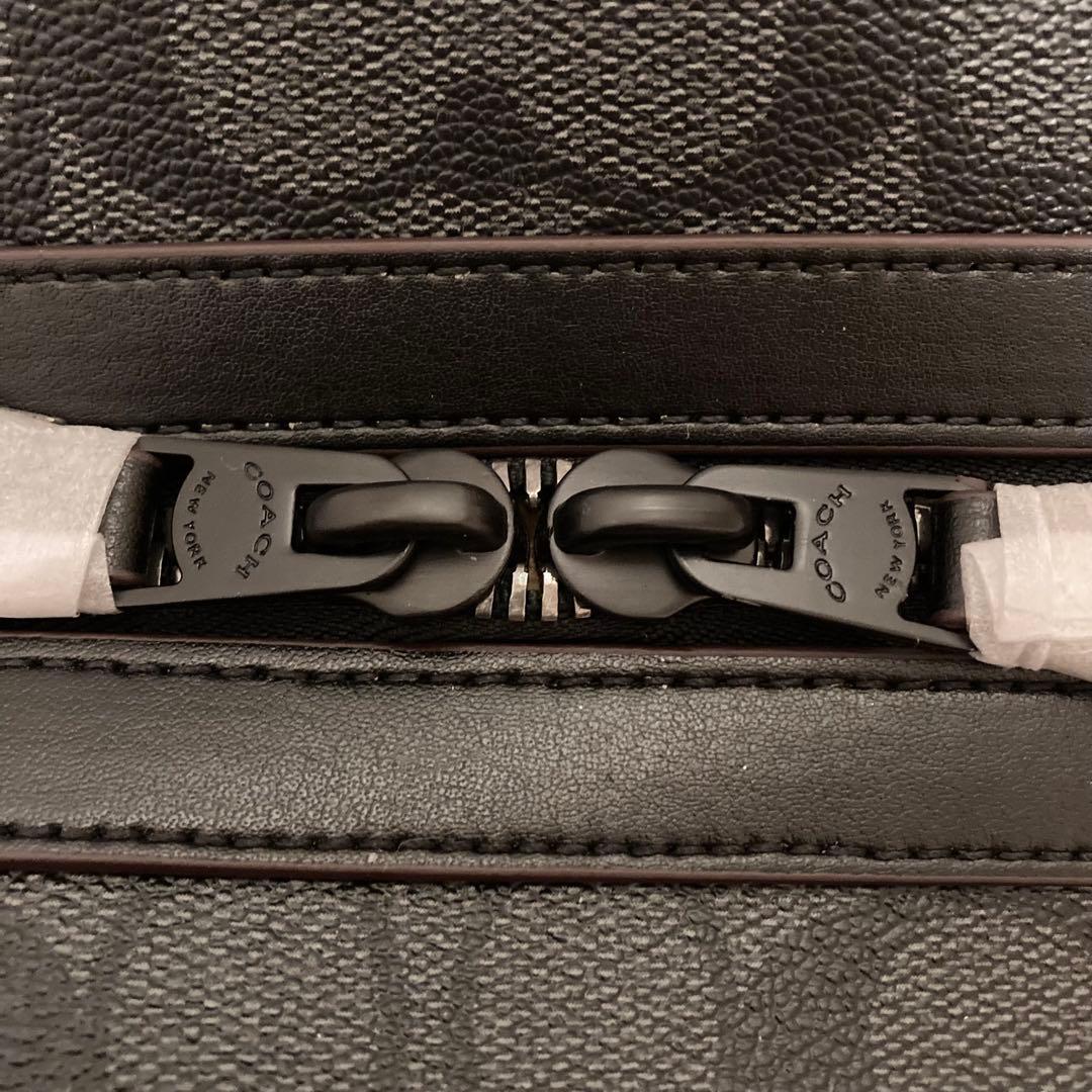 【新品未使用】大容量 COACH 2wayボストンバッグ ブラック F23207