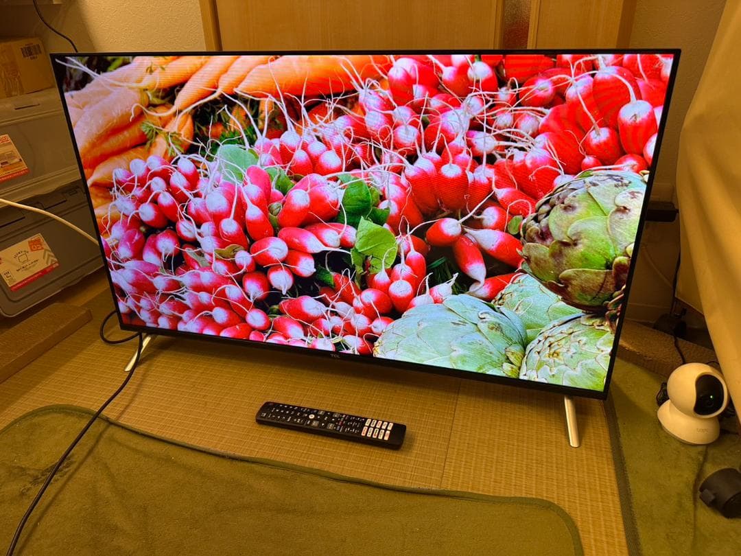 24年製超極美品！TCL 40S5400 スマートテレビ　40型　アプリ内蔵式