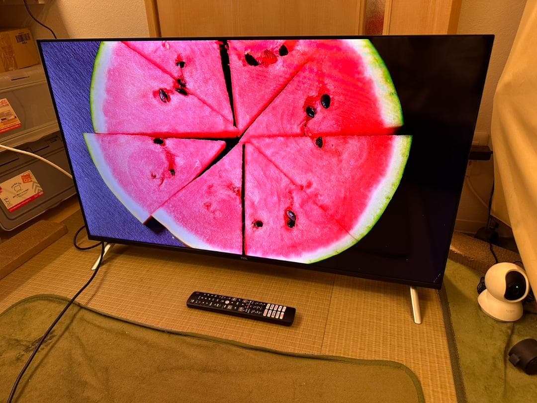 24年製超極美品！TCL 40S5400 スマートテレビ　40型　アプリ内蔵式
