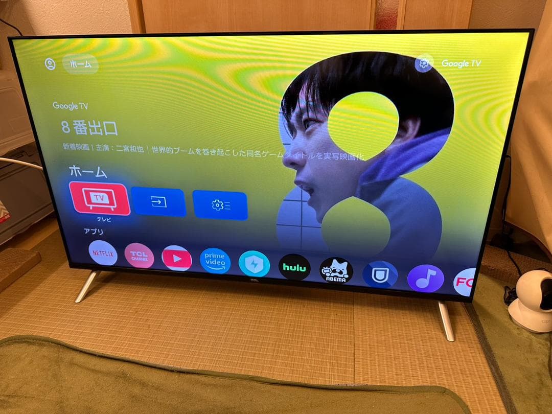 24年製超極美品！TCL 40S5400 スマートテレビ　40型　アプリ内蔵式