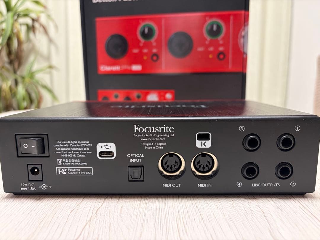 【美品】Clarett 2Pre USB